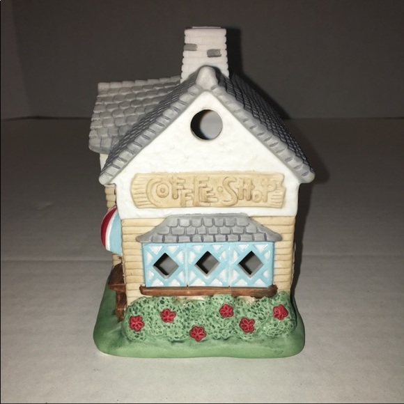 Set of 4 Vintage Retired PARTYLITE Buildings NIB - Picture 9 of 14